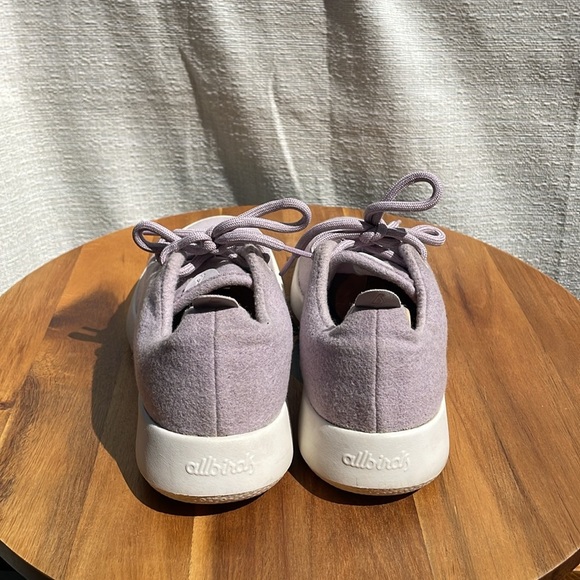 Allbirds Women's Wool Runners Lilac Size 9 - Picture 5 of 9